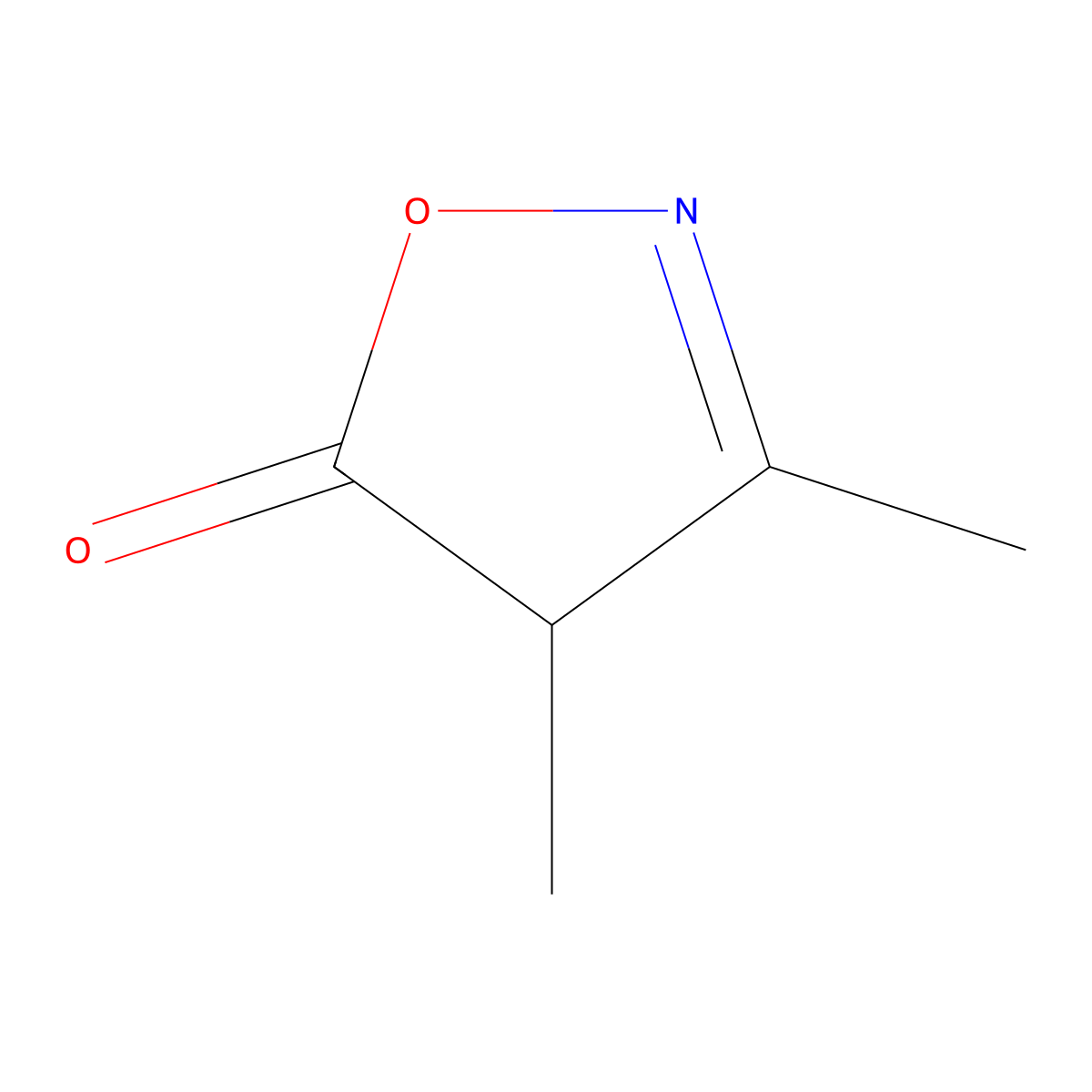 3,4-Dimethyl-4,5-dihydro-1,2-oxazol-5-one molecular structure, CAS 15731-93-8