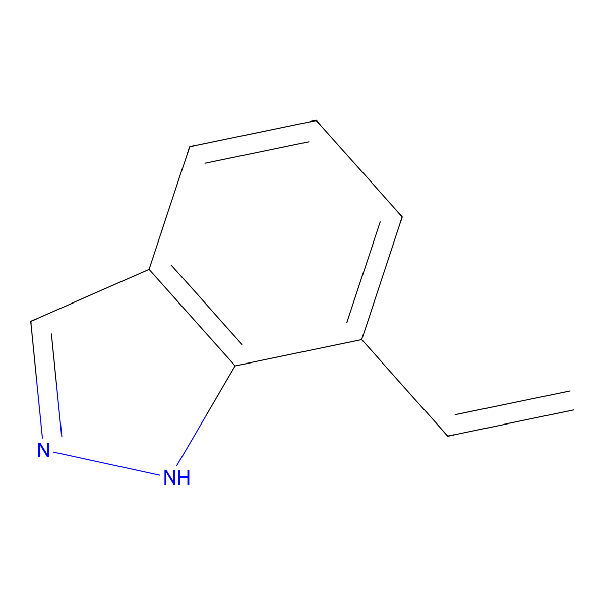 7-ethenyl-1H-indazole molecular structure, CAS 1573123-04-2