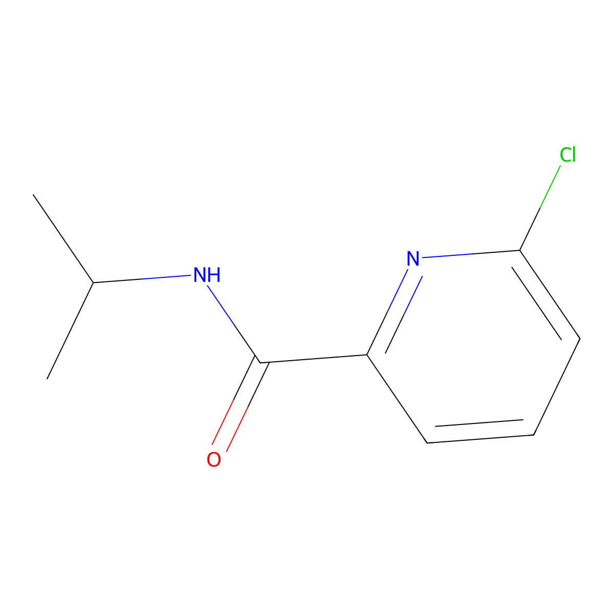 6-Chloro-N-isopropylpyridine-2-carboxamide molecular structure, CAS 157328-17-1