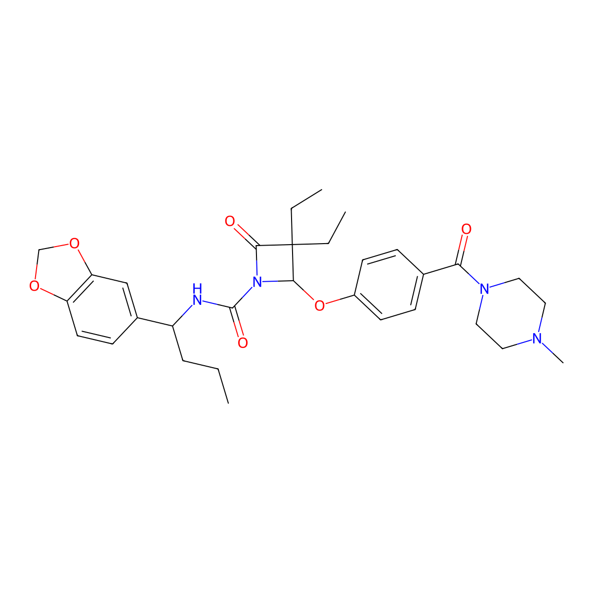 Dmp 777 molecular structure, CAS 157341-41-8