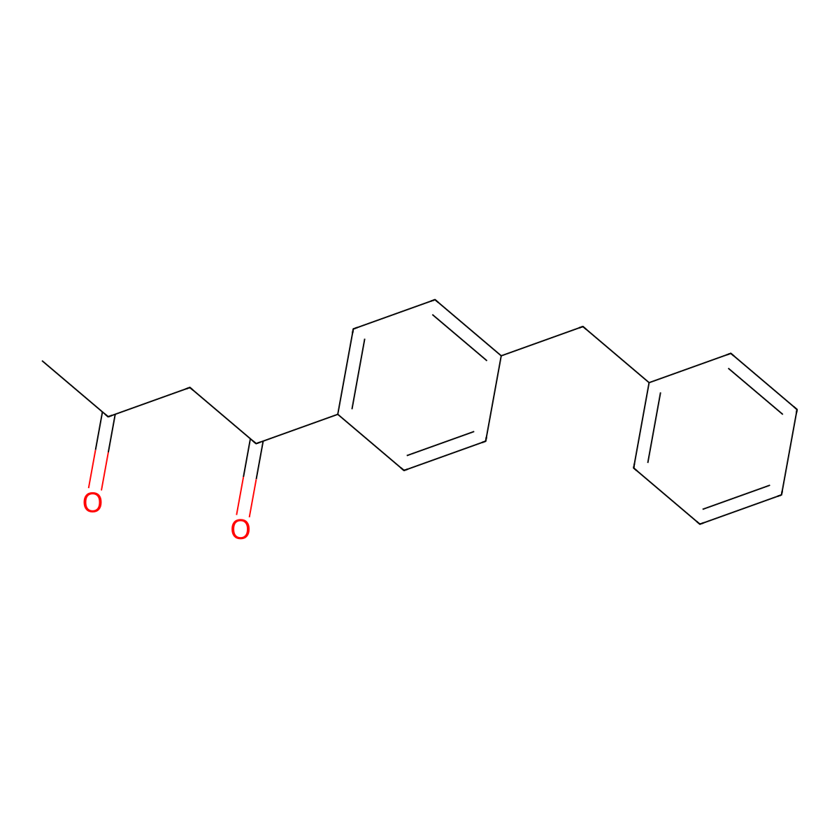 1-(4-Benzylphenyl)butane-1,3-dione molecular structure, CAS 1573547-54-2