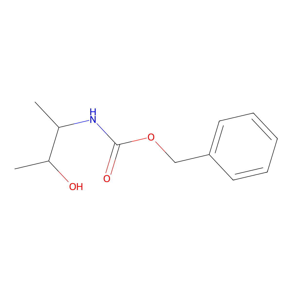 benzyl N-[(2S,3R)-3-hydroxybutan-2-yl]carbamate molecular structure, CAS 157394-50-8