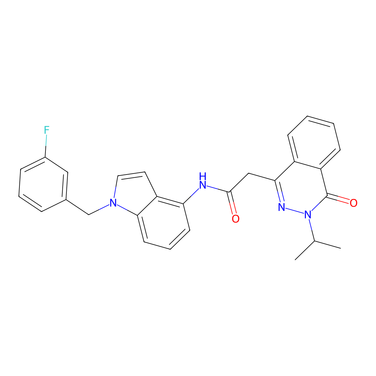 C28H25FN4O2 molecular structure, CAS 1574336-20-1