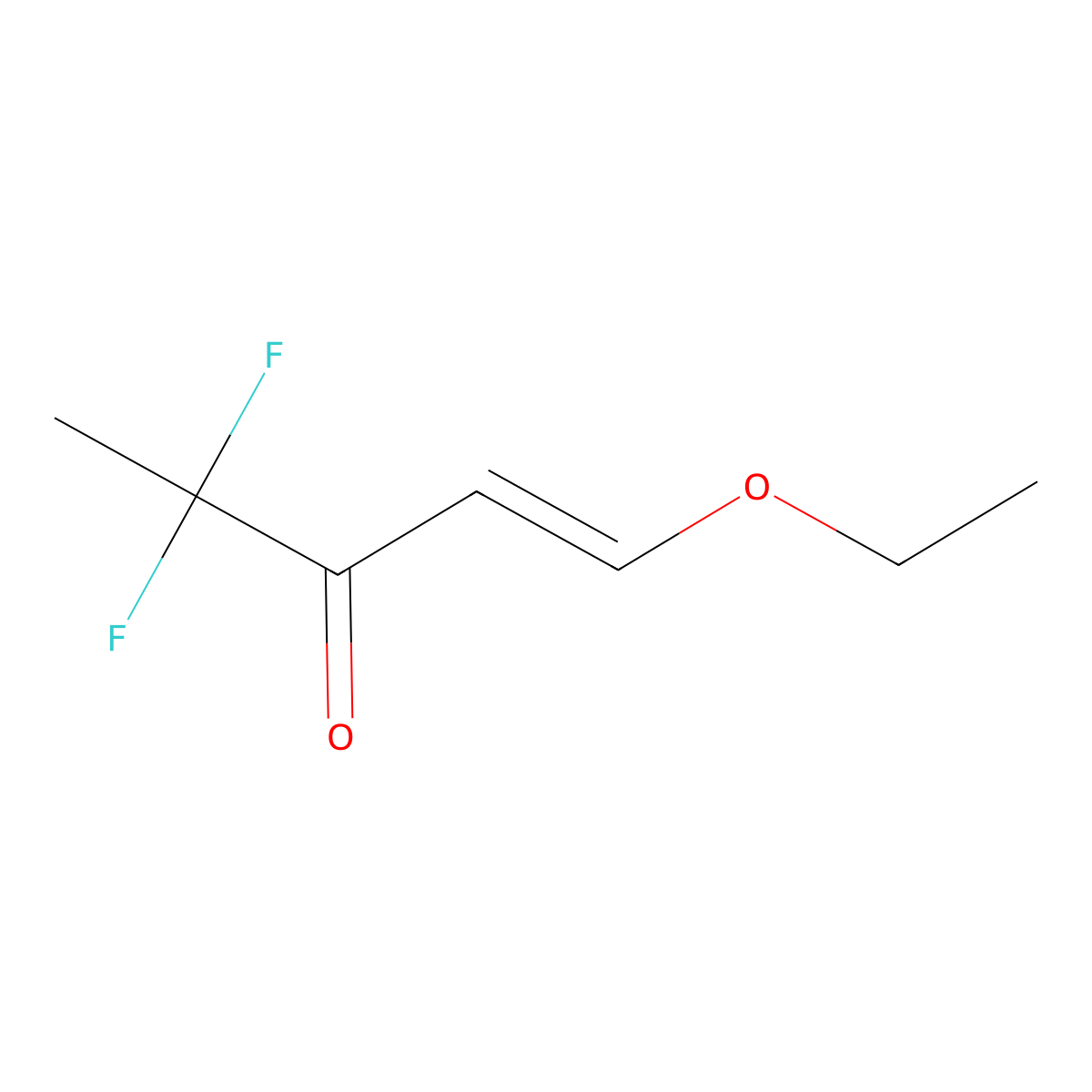 (1E)-1-ethoxy-4,4-difluoropent-1-en-3-one molecular structure, CAS 1574402-03-1