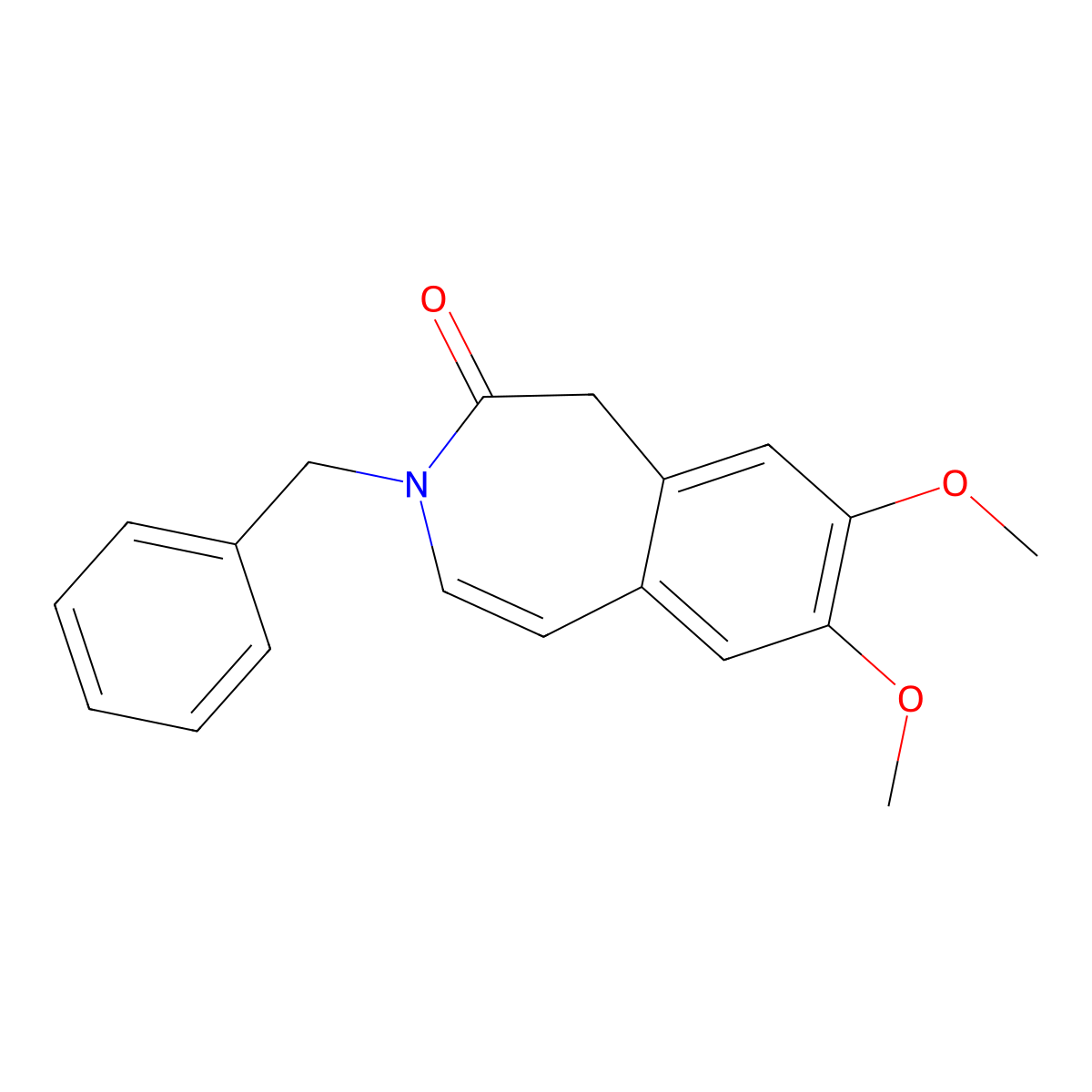 3-benzyl-7,8-dimethoxy-1,3-dihydro-2H-3-benzazepin-2-one molecular structure, CAS 1574470-91-9
