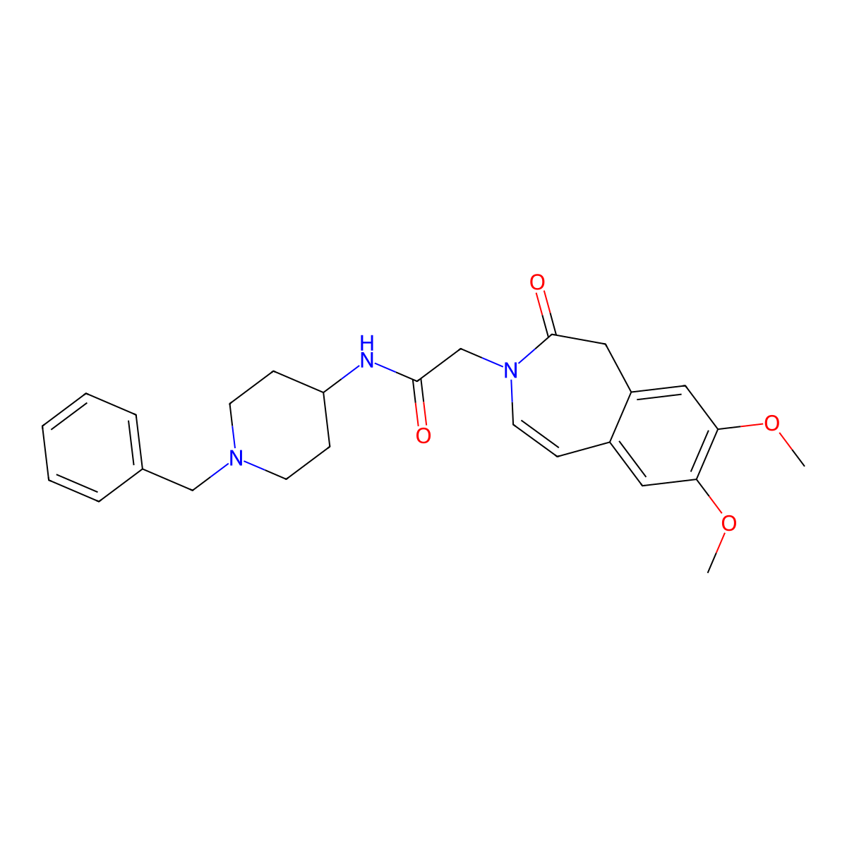 N-(1-benzylpiperidin-4-yl)-2-(7,8-dimethoxy-2-oxo-1,2-dihydro-3H-3-benzazepin-3-yl)acetamide molecular structure, CAS 1574527-98-2