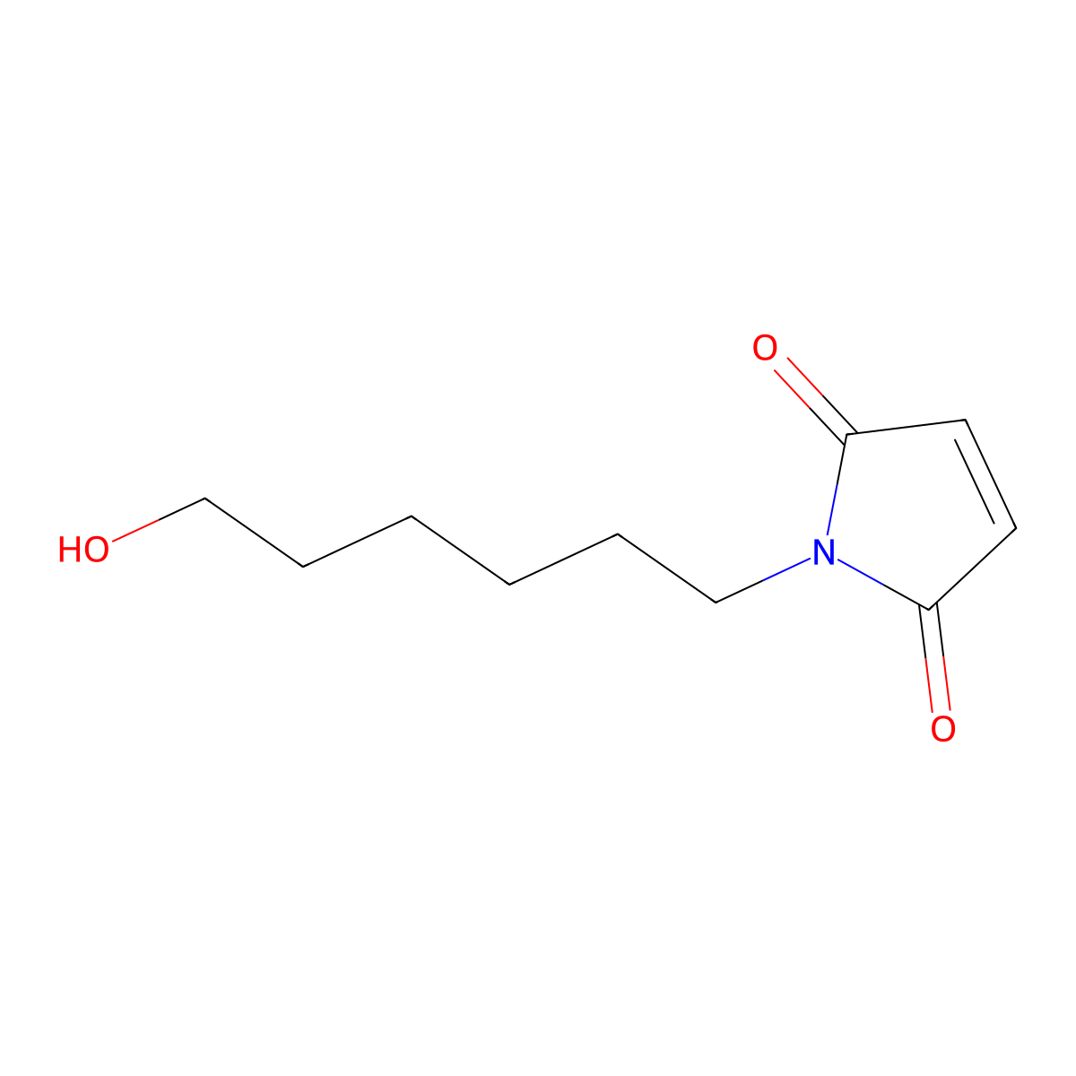6-Maleimido-1-hexanol molecular structure, CAS 157503-18-9