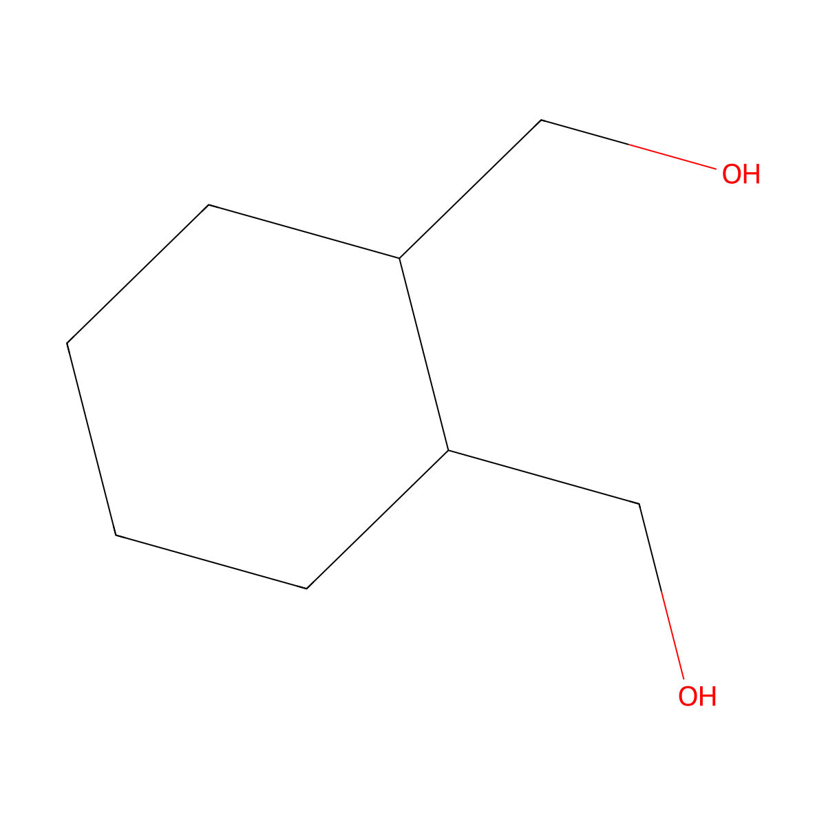 cis-1,2-Cyclohexanedimethanol molecular structure, CAS 15753-50-1