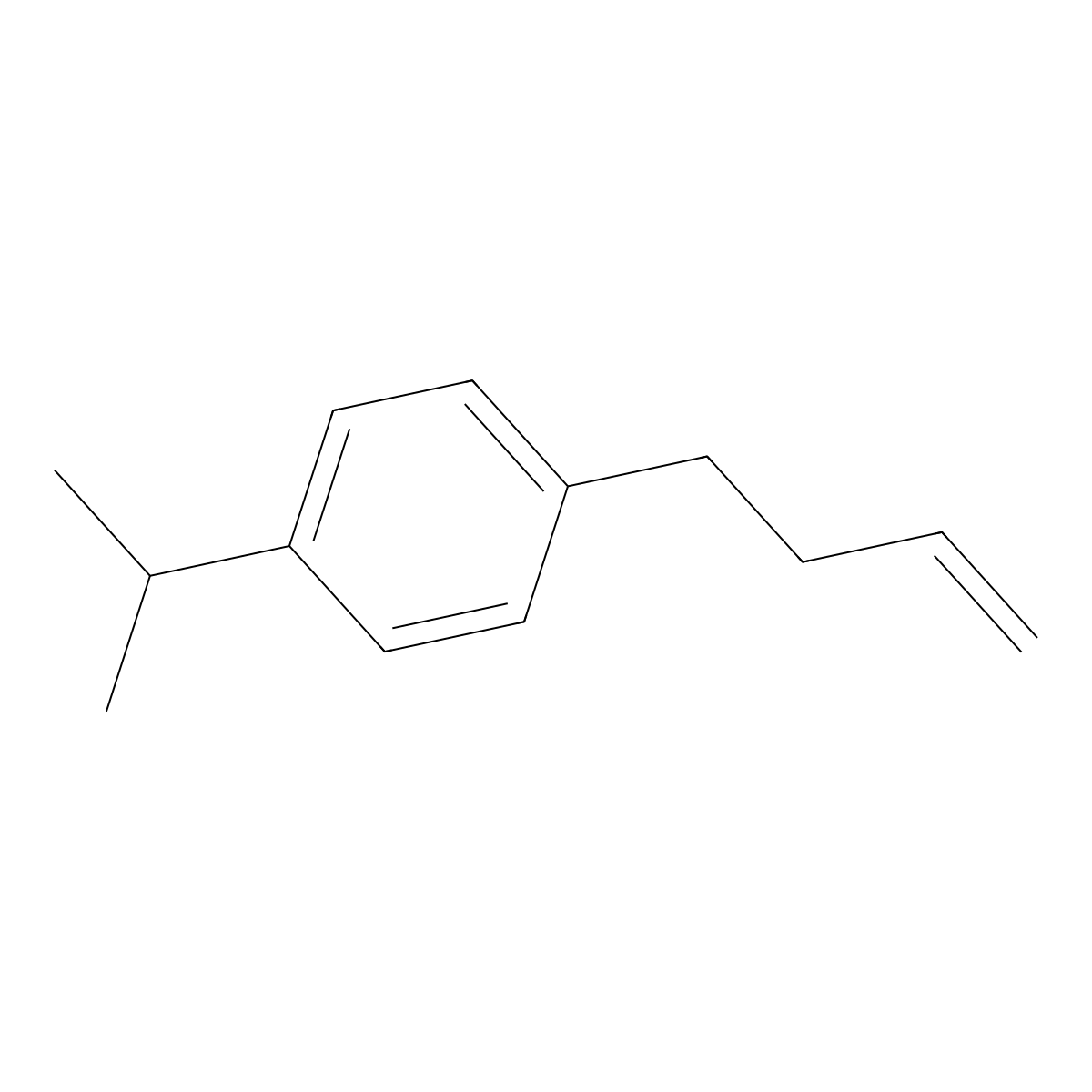 1-(But-3-en-1-yl)-4-(propan-2-yl)benzene molecular structure, CAS 157581-06-1
