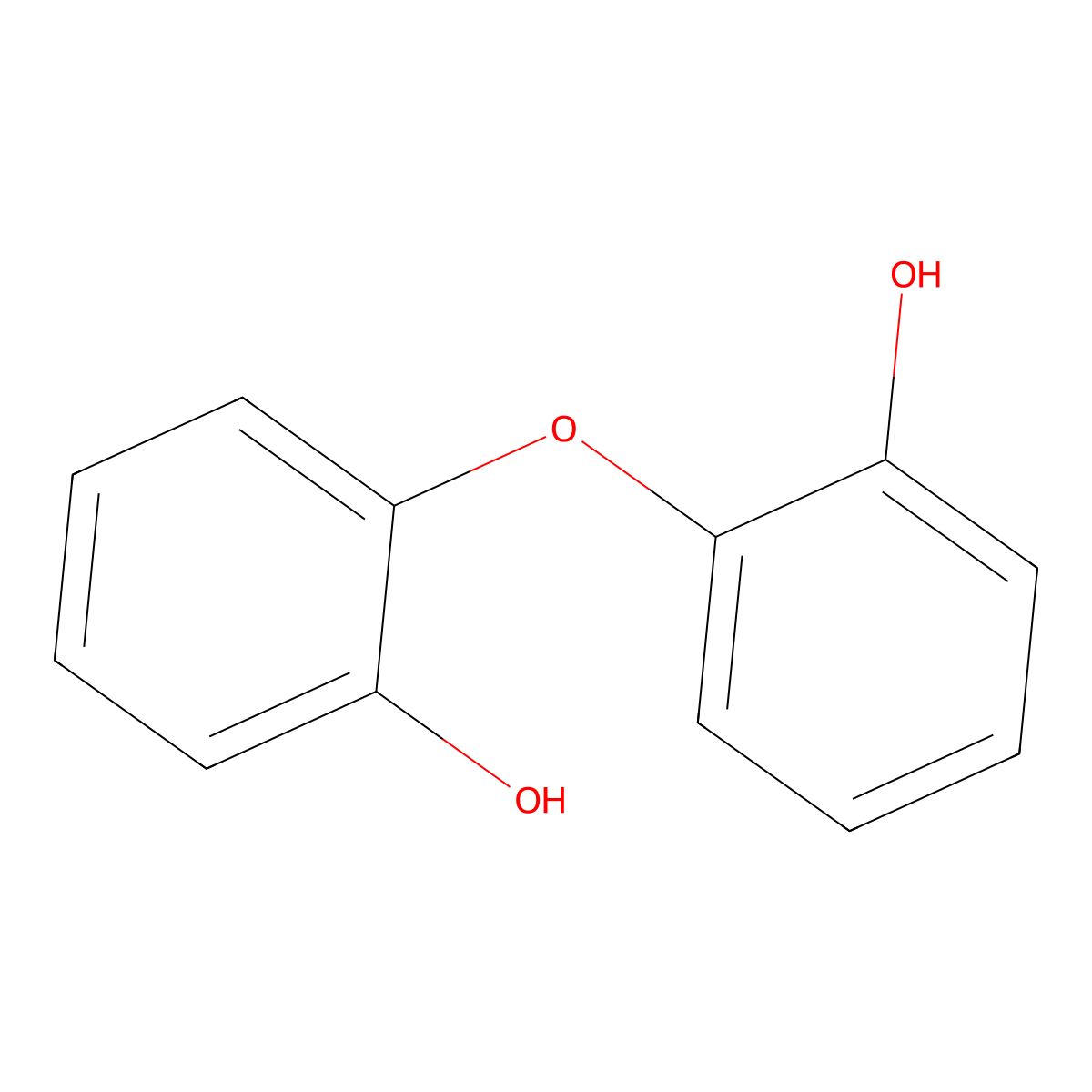2,2'-Dihydroxydiphenyl Ether molecular structure, CAS 15764-52-0