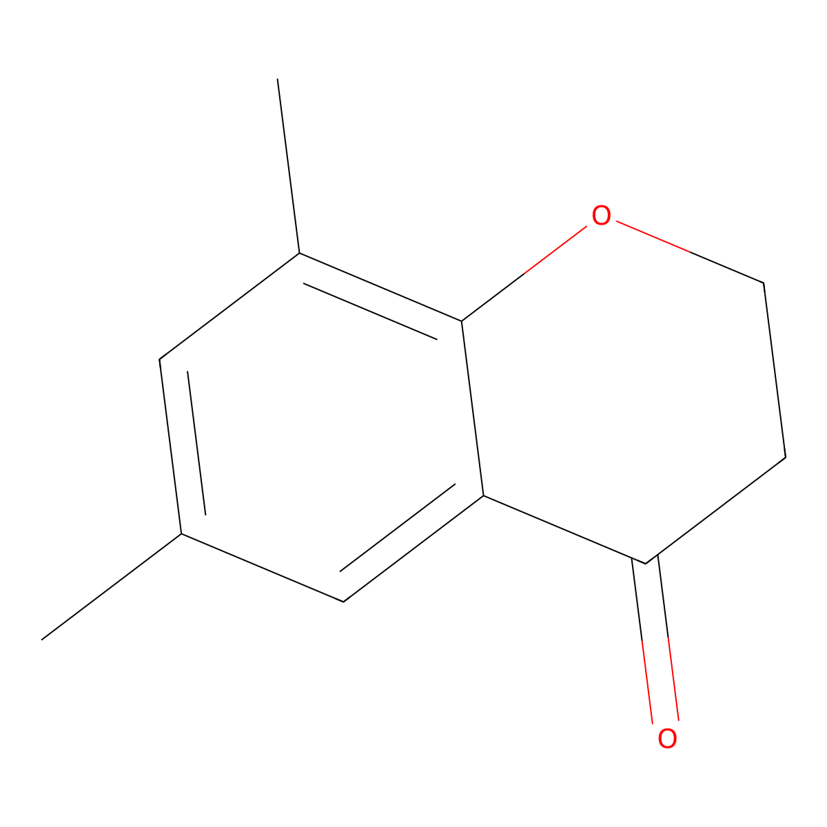 6,8-dimethyl-3,4-dihydro-2H-1-benzopyran-4-one molecular structure, CAS 15773-95-2