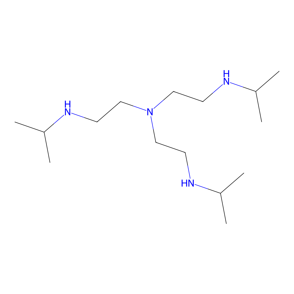 Tris[2-(isopropylamino)ethyl]amine molecular structure, CAS 157794-54-2