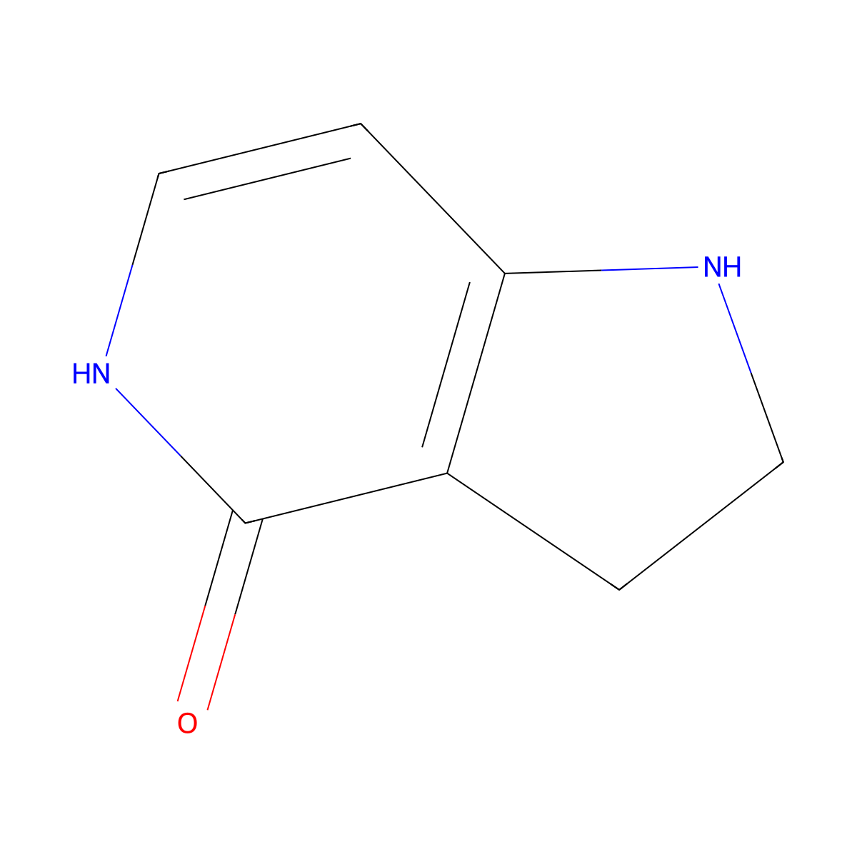 2,3-Dihydro-1H-pyrrolo[3,2-c]pyridin-4-ol molecular structure, CAS 1578263-87-2
