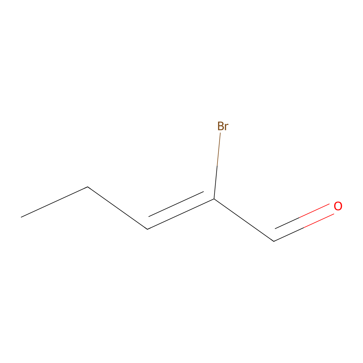 (2Z)-2-bromopent-2-enal molecular structure, CAS 157840-82-9