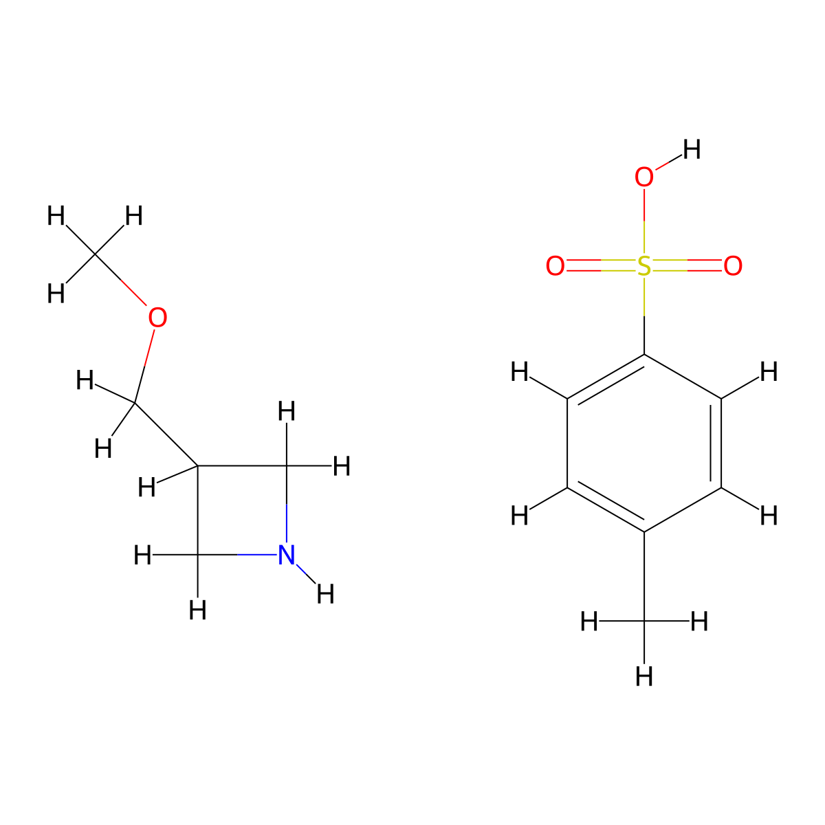 3-(Methoxymethyl)azetidine 4-methylbenzenesulfonate molecular structure, CAS 1578484-71-5