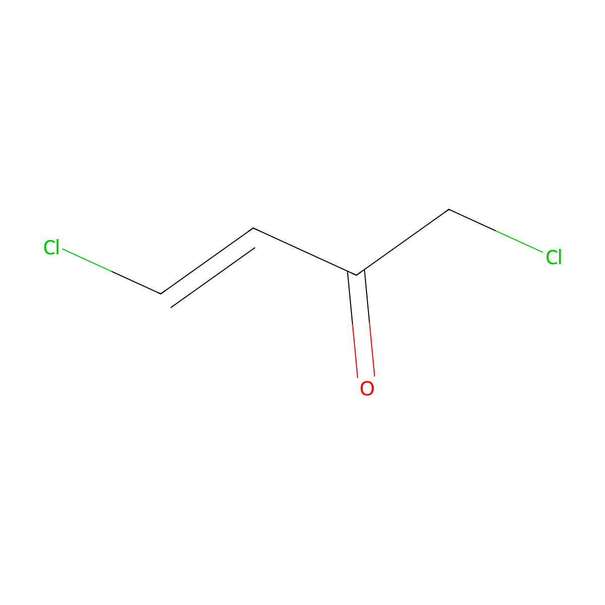1,4-Dichloro-3-buten-2-one molecular structure, CAS 15787-79-8