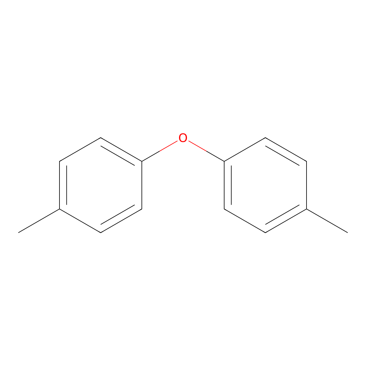 Benzene, 1,1'-oxybis[4-methyl- molecular structure, CAS 1579-40-4