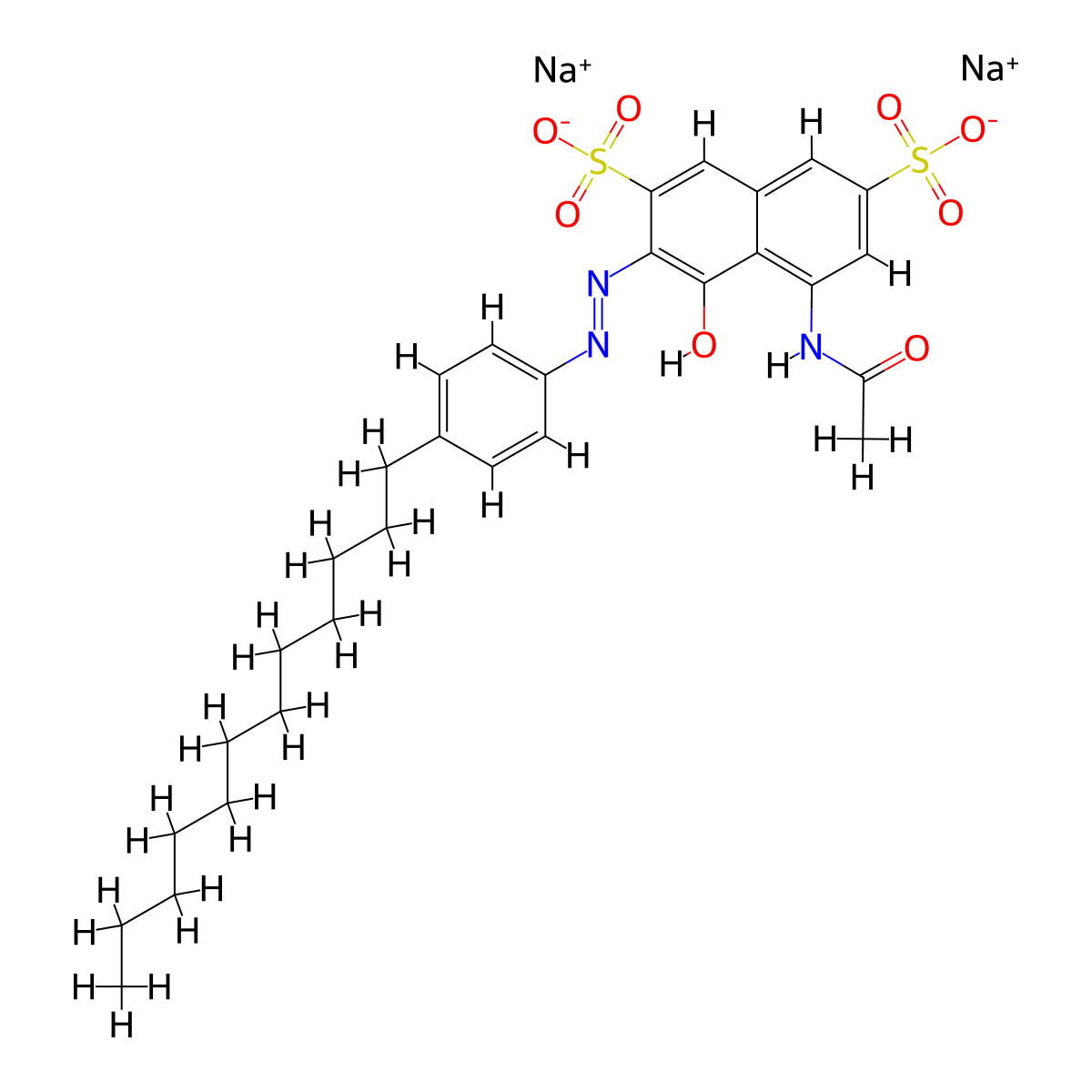C.I. Acid Red 138 molecular structure, CAS 15792-43-5