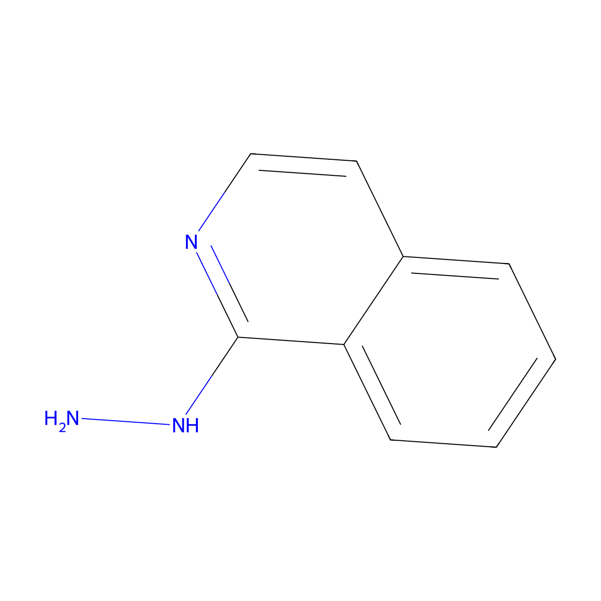 1-Hydrazinoisoquinoline molecular structure, CAS 15793-94-9