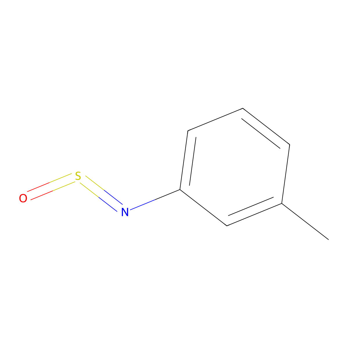 3-Methyl-N-sulfinylbenzenamine molecular structure, CAS 15795-43-4
