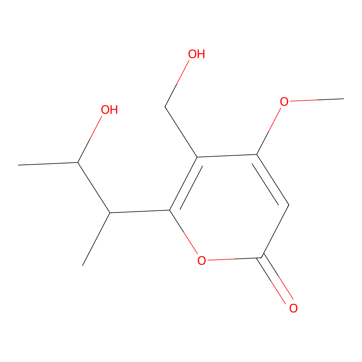 Chlamydospordiol molecular structure, CAS 157998-92-0