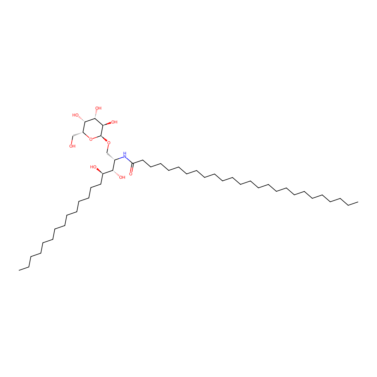 Alpha-Galactosylceramide molecular structure, CAS 158021-47-7