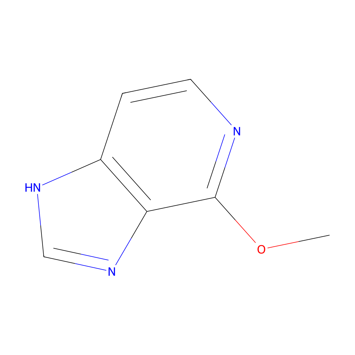 4-Methoxy-1H-imidazo[4,5-c]pyridine molecular structure, CAS 158089-18-0