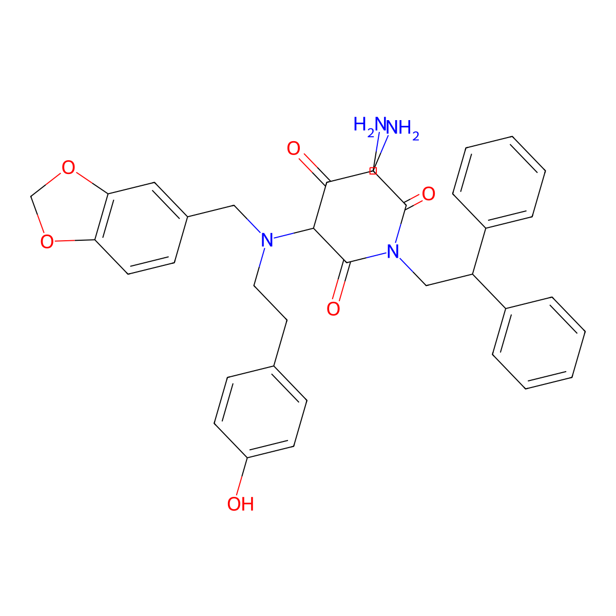 Chir 4531 molecular structure, CAS 158198-48-2