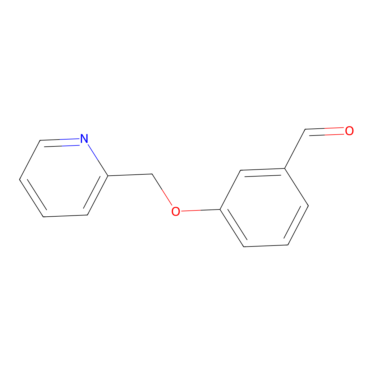 3-(Pyridin-2-ylmethoxy)benzaldehyde molecular structure, CAS 158257-82-0
