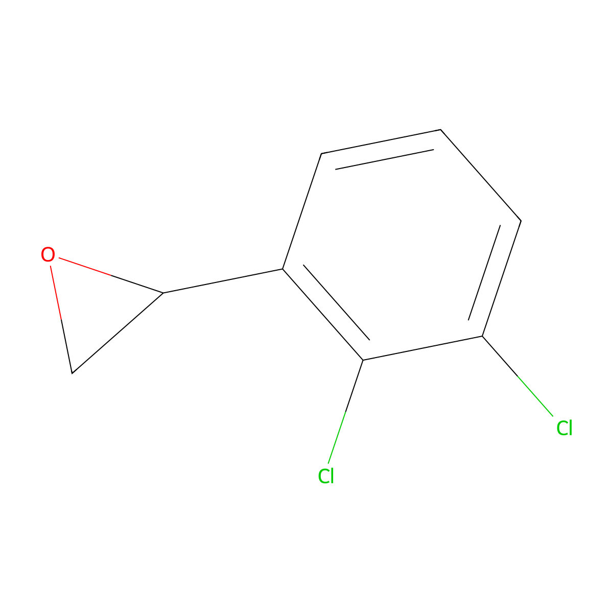 2-(2,3-Dichlorophenyl)oxirane molecular structure, CAS 158397-38-7