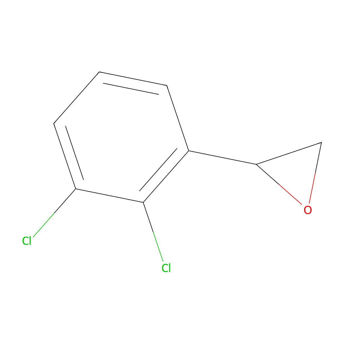 2-(2,3-Dichlorophenyl)oxirane molecular structure, CAS 158397-38-7