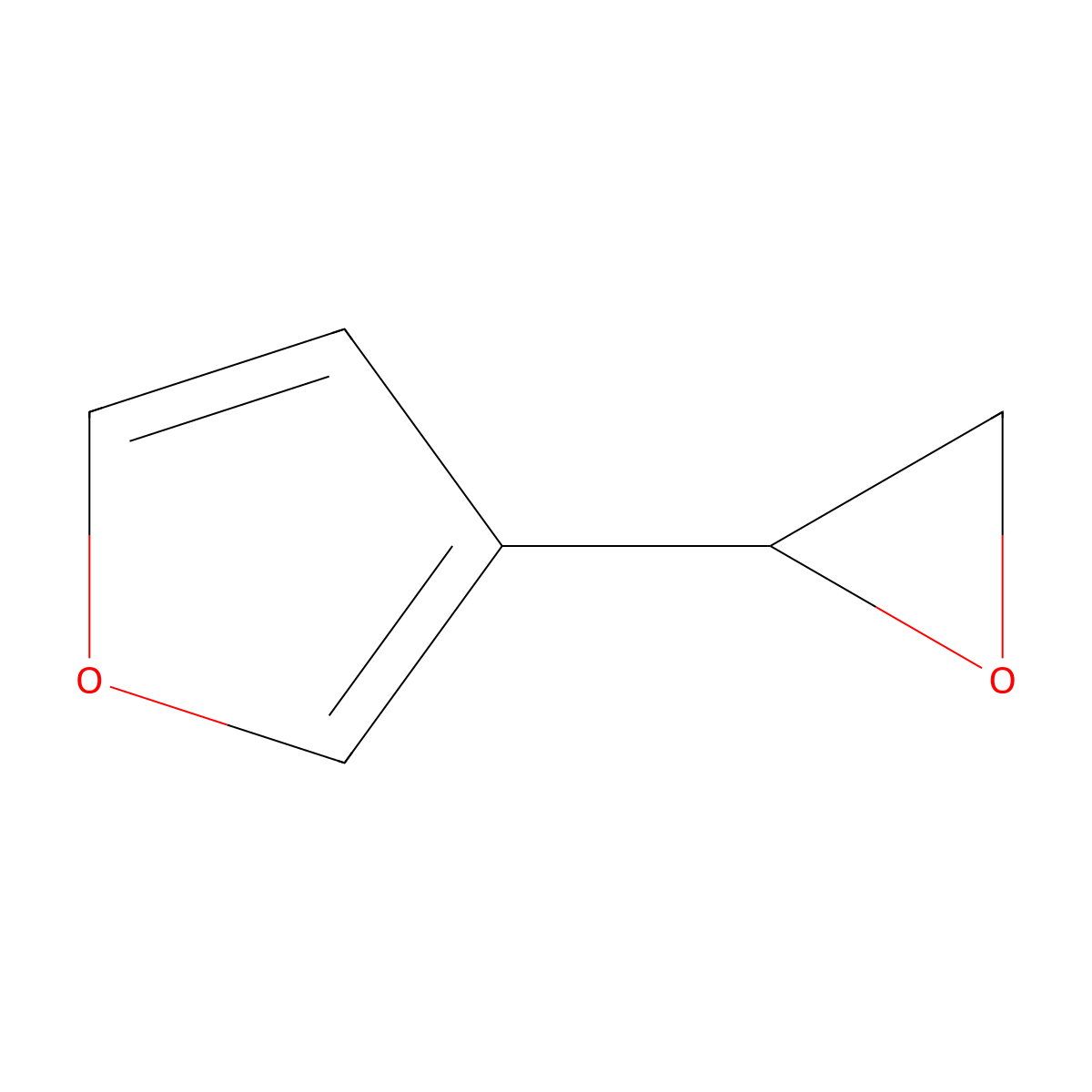 3-(Oxiran-2-yl)furan molecular structure, CAS 158397-53-6