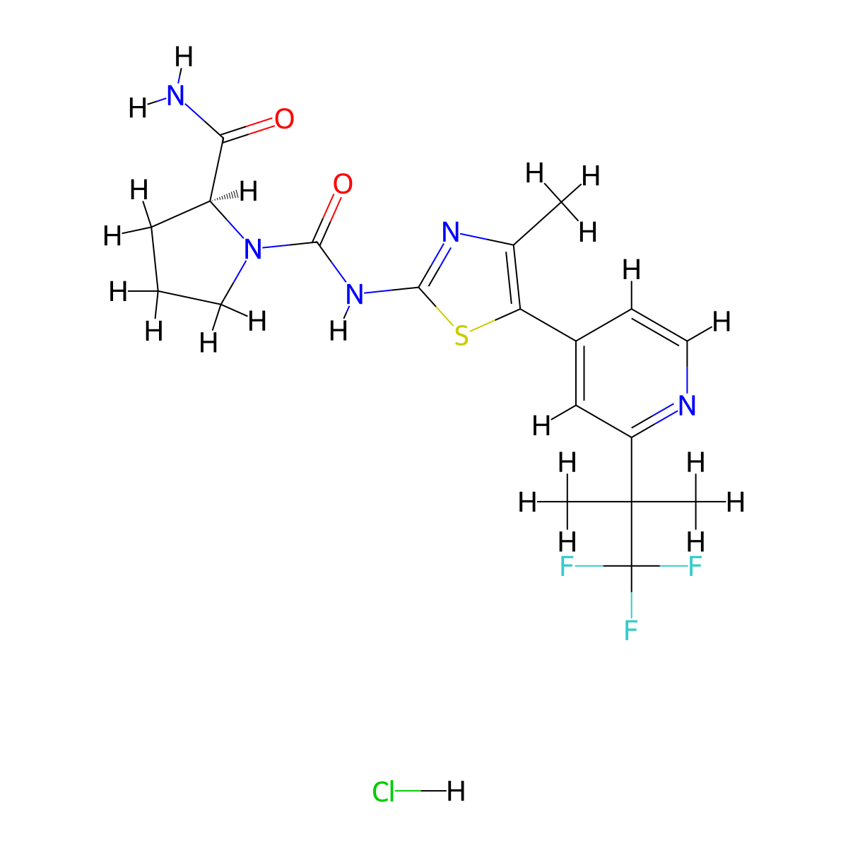 Alpelisib hydrochloride molecular structure, CAS 1584128-91-5