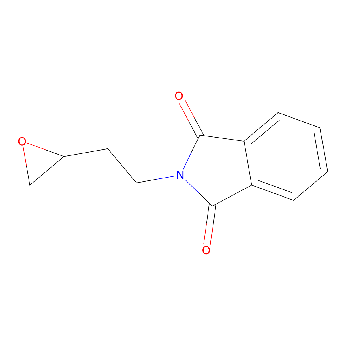 (S)-2-(2-(oxiran-2-yl)ethyl)isoindoline-1,3-dione molecular structure, CAS 1584155-05-4