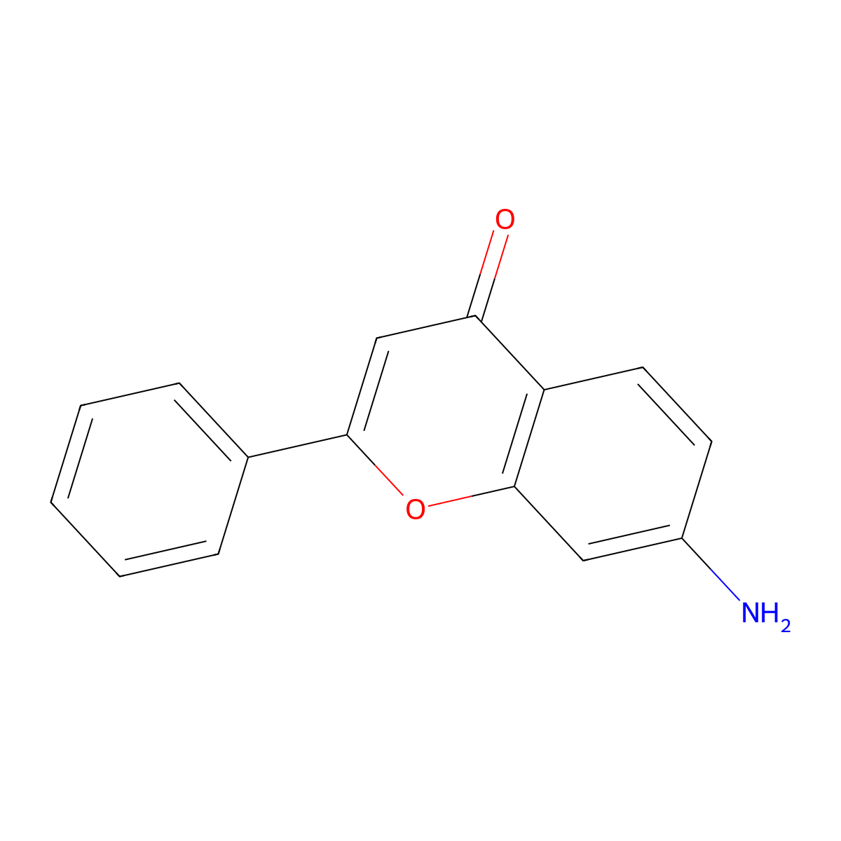 7-Aminoflavone molecular structure, CAS 15847-18-4