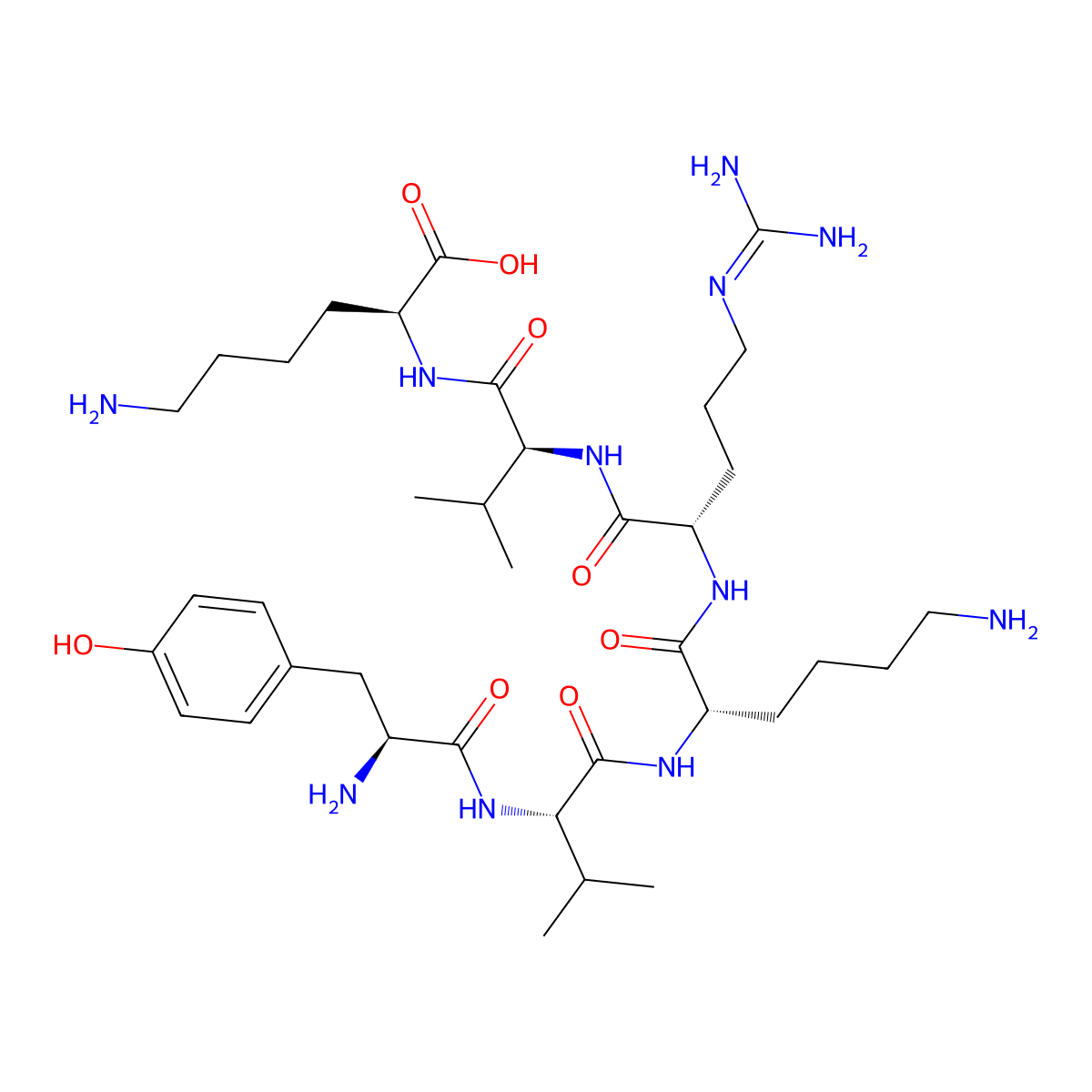 Band 3 Protein (824-829) (human) molecular structure, CAS 158475-15-1