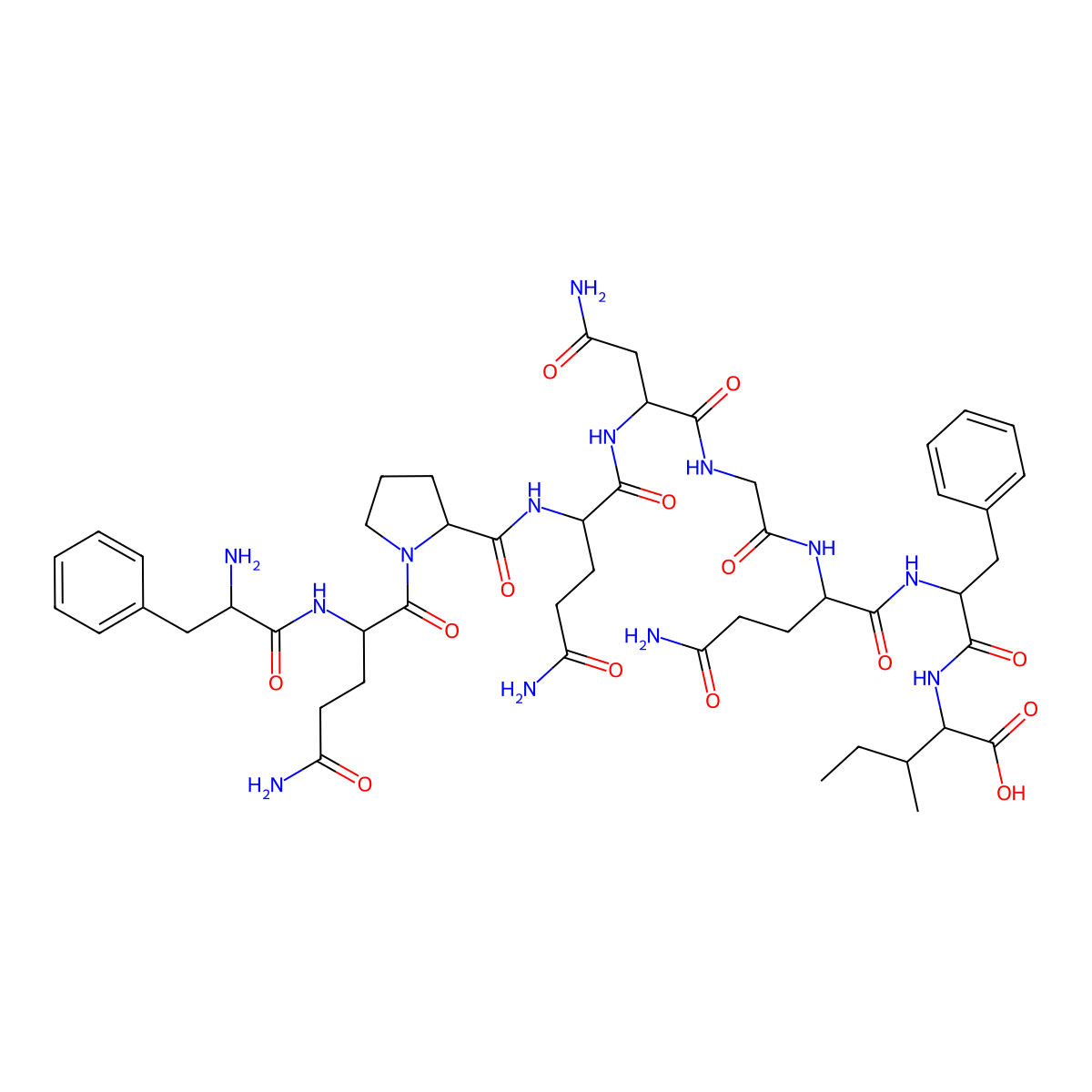 Nucleoprotein (396-404) molecular structure, CAS 158475-79-7