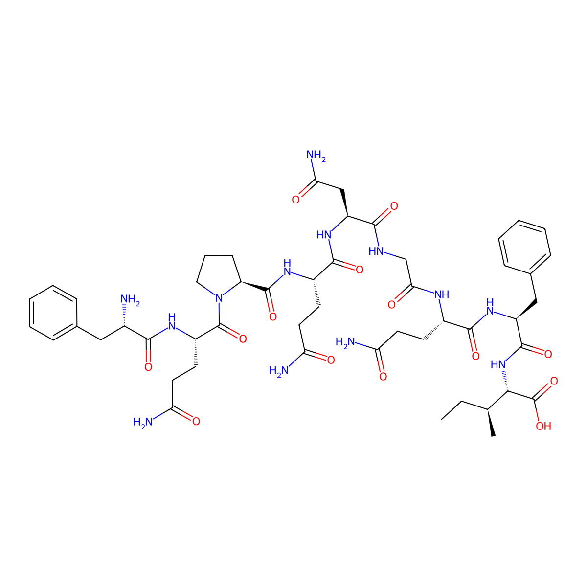 Nucleoprotein (396-404) molecular structure, CAS 158475-79-7