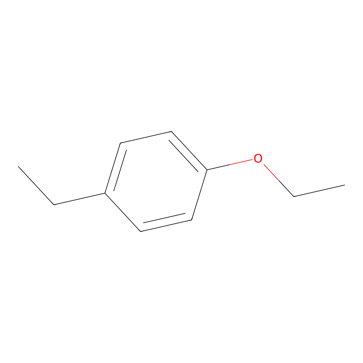 p-Ethylphenetole molecular structure, CAS 1585-06-4