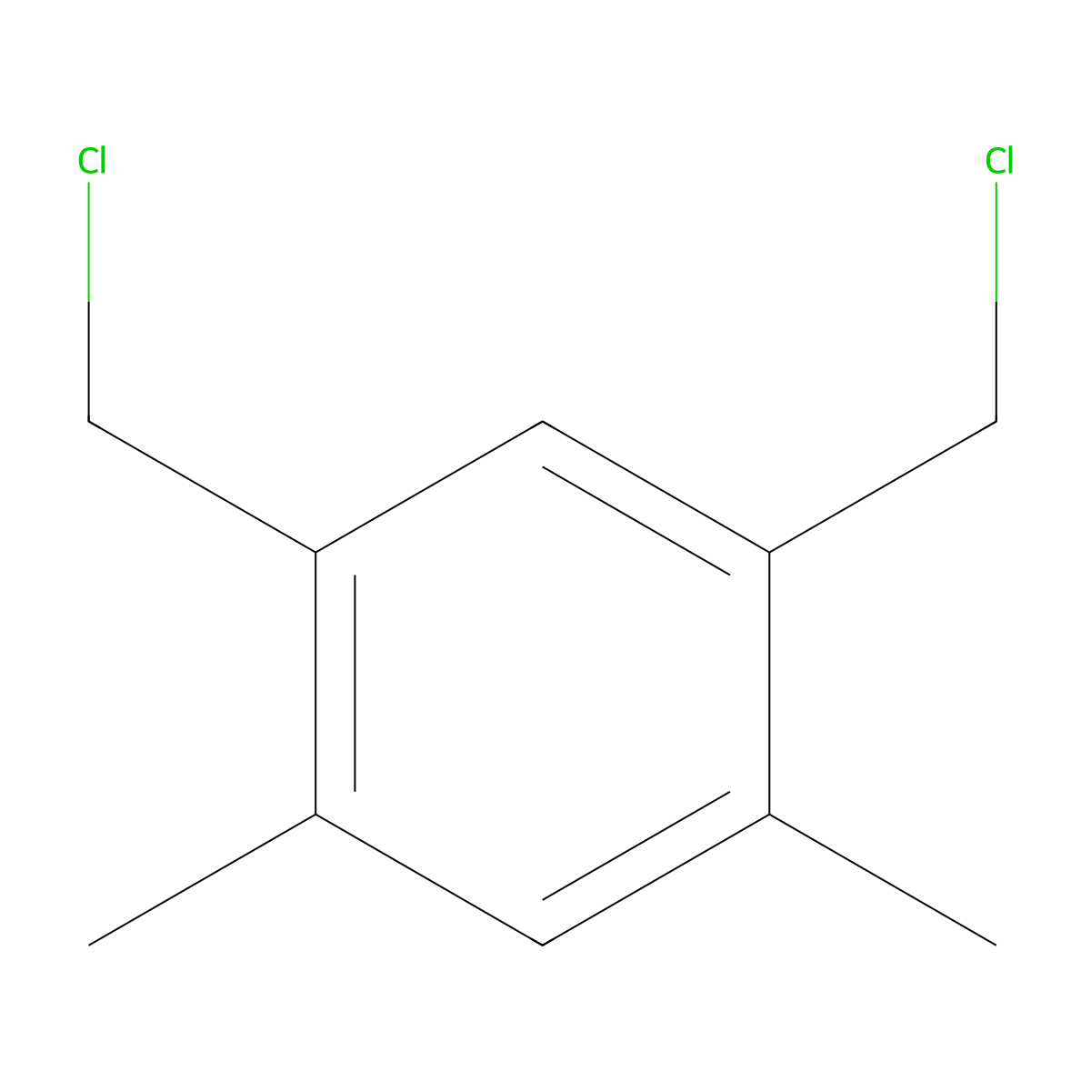 4,6-Bis(chloromethyl)-m-xylene molecular structure, CAS 1585-15-5