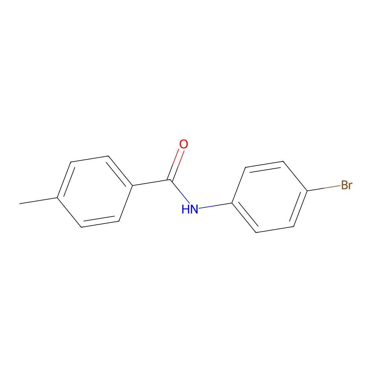 4'-Bromo-4-methylbenzanilide molecular structure, CAS 158525-82-7