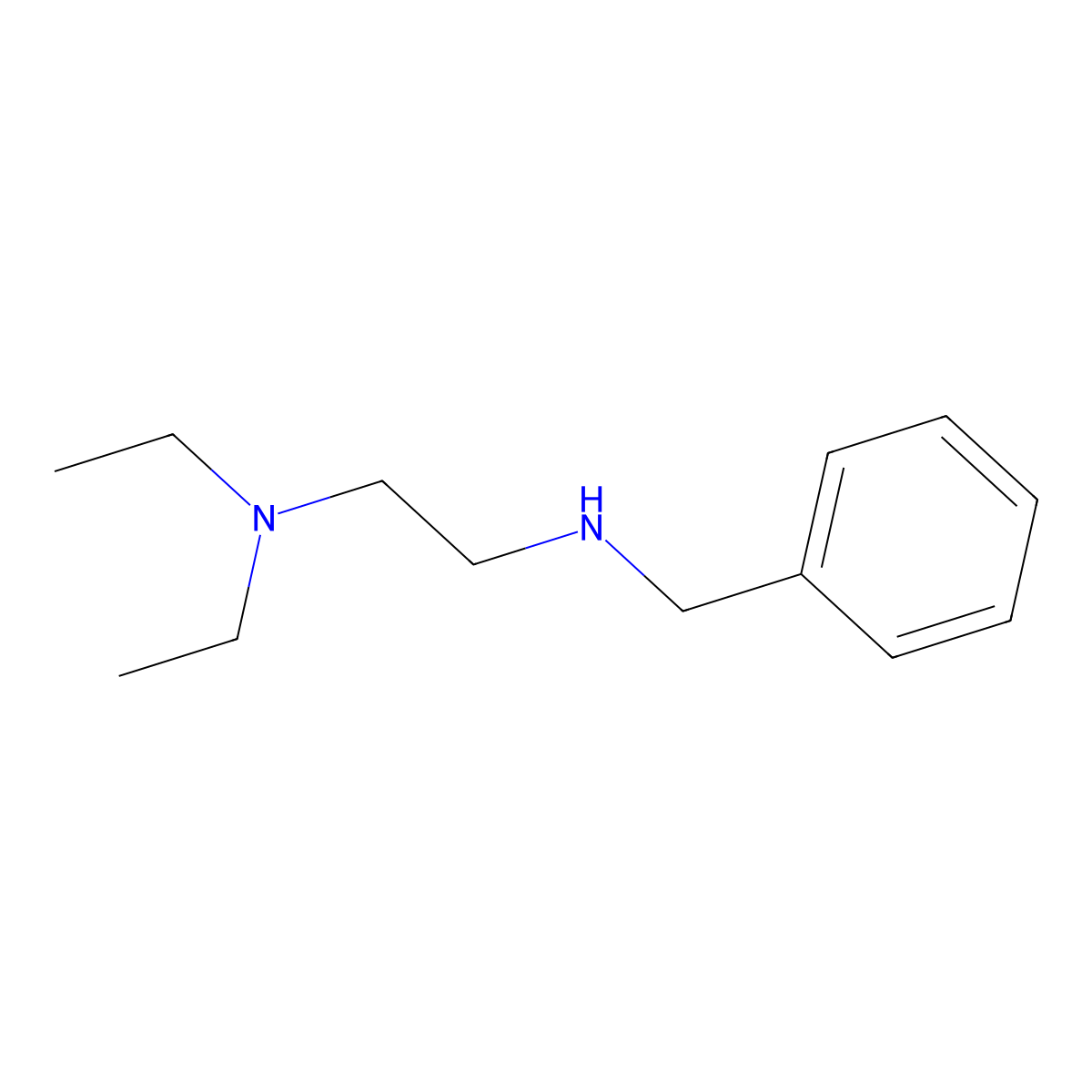 Benzyl[2-(diethylamino)ethyl]amine molecular structure, CAS 15855-37-5