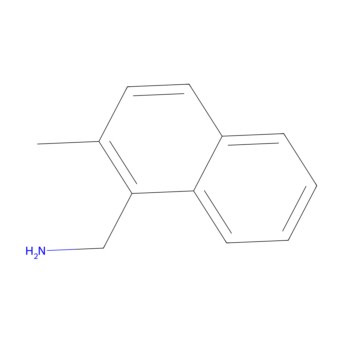 1-(Aminomethyl)-2-methylnaphthalene molecular structure, CAS 158616-85-4