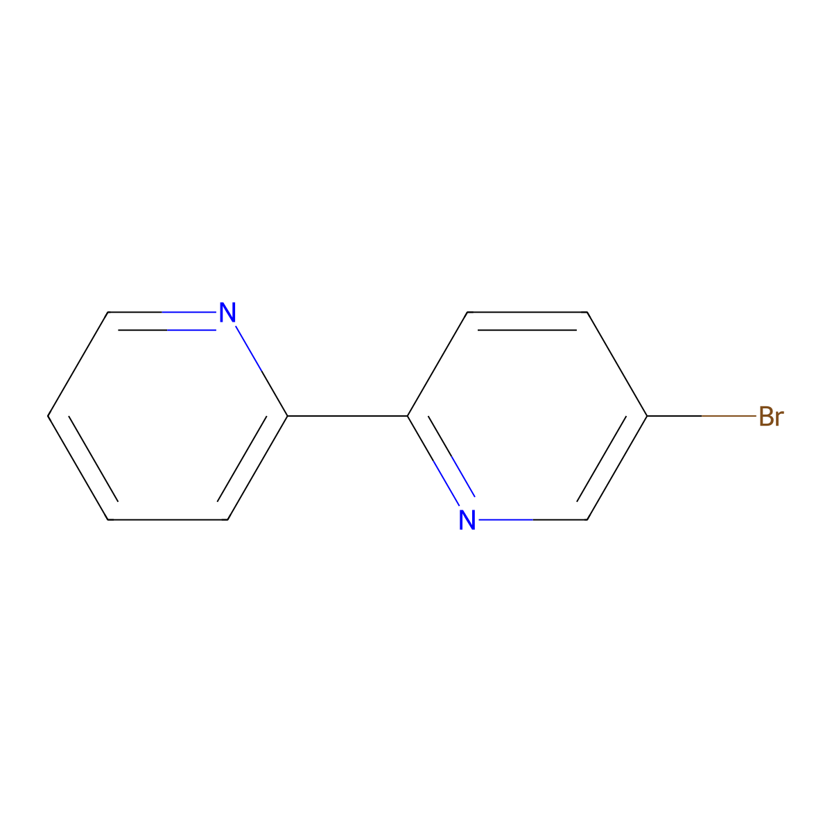 5-Bromo-2,2'-bipyridine molecular structure, CAS 15862-19-8