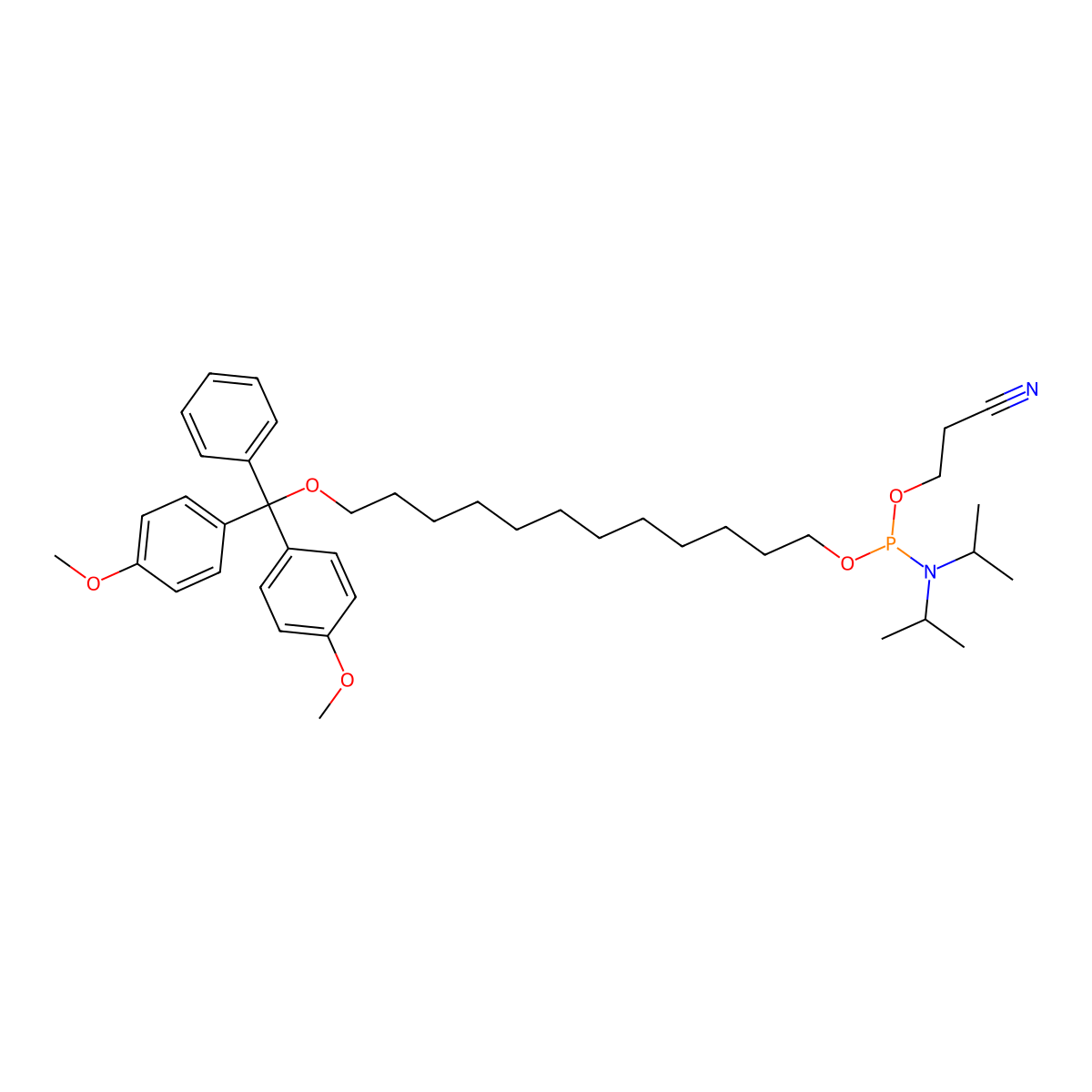 Spacer-C 12 cep molecular structure, CAS 158665-27-1