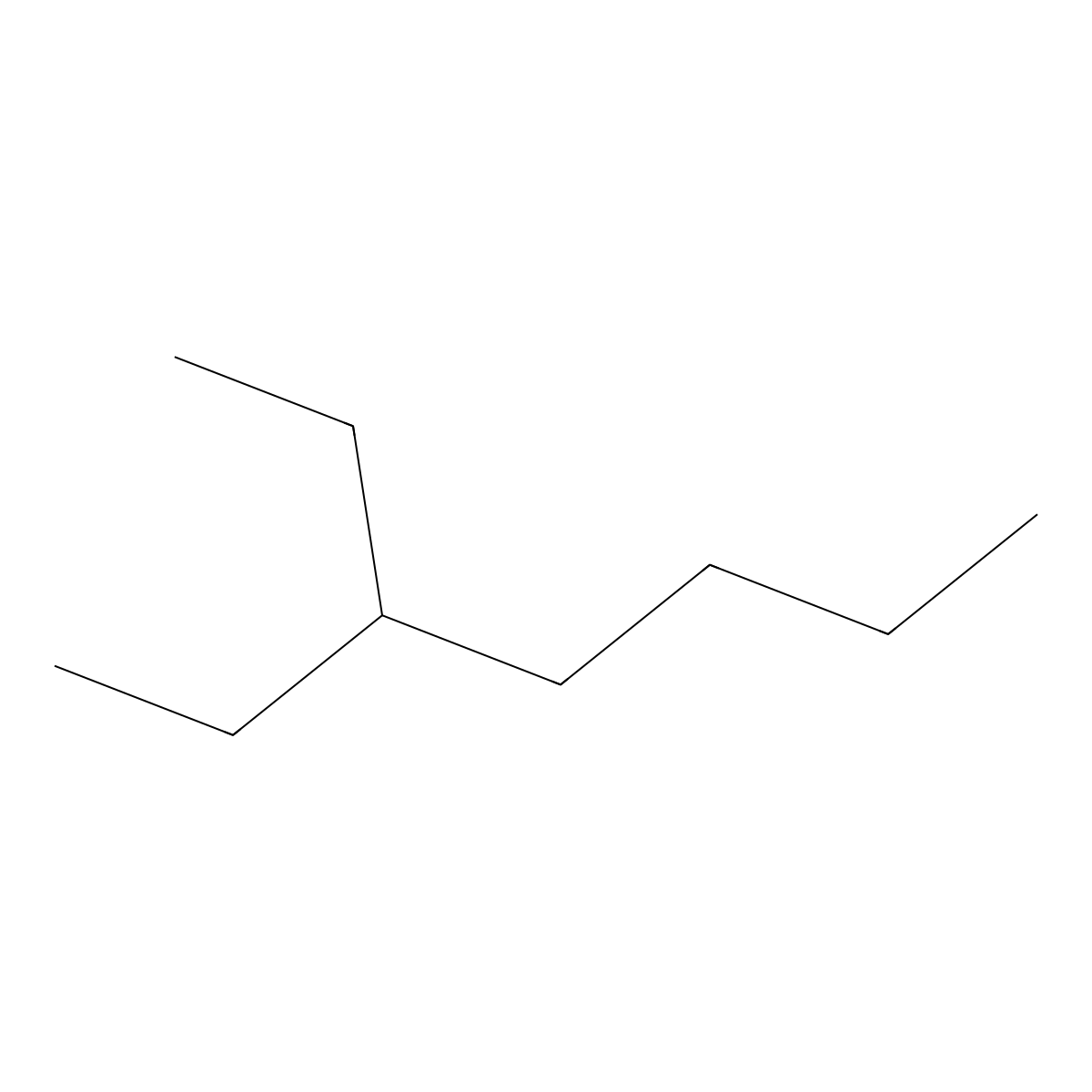 3-Ethylheptane molecular structure, CAS 15869-80-4