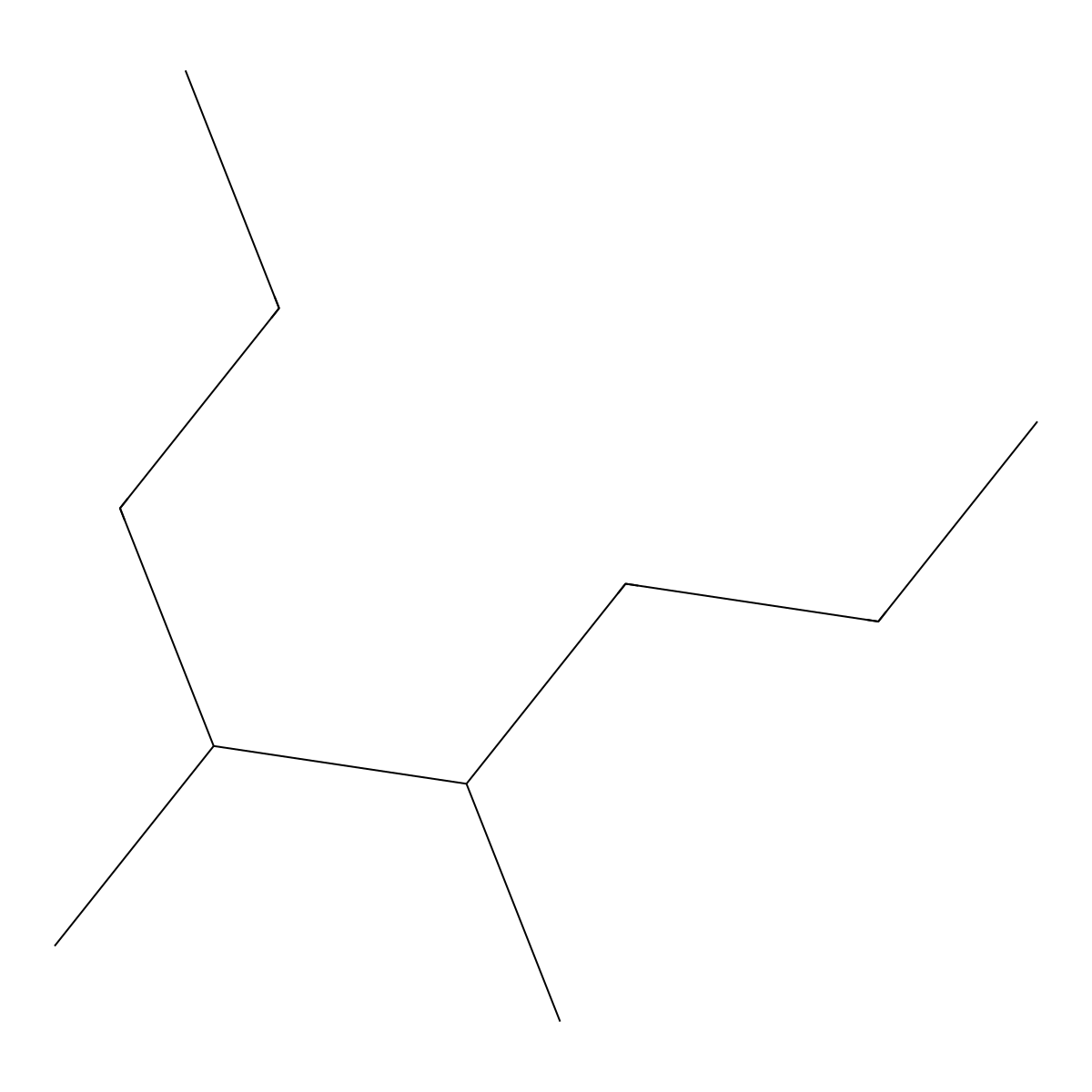 4,5-Dimethyloctane molecular structure, CAS 15869-96-2
