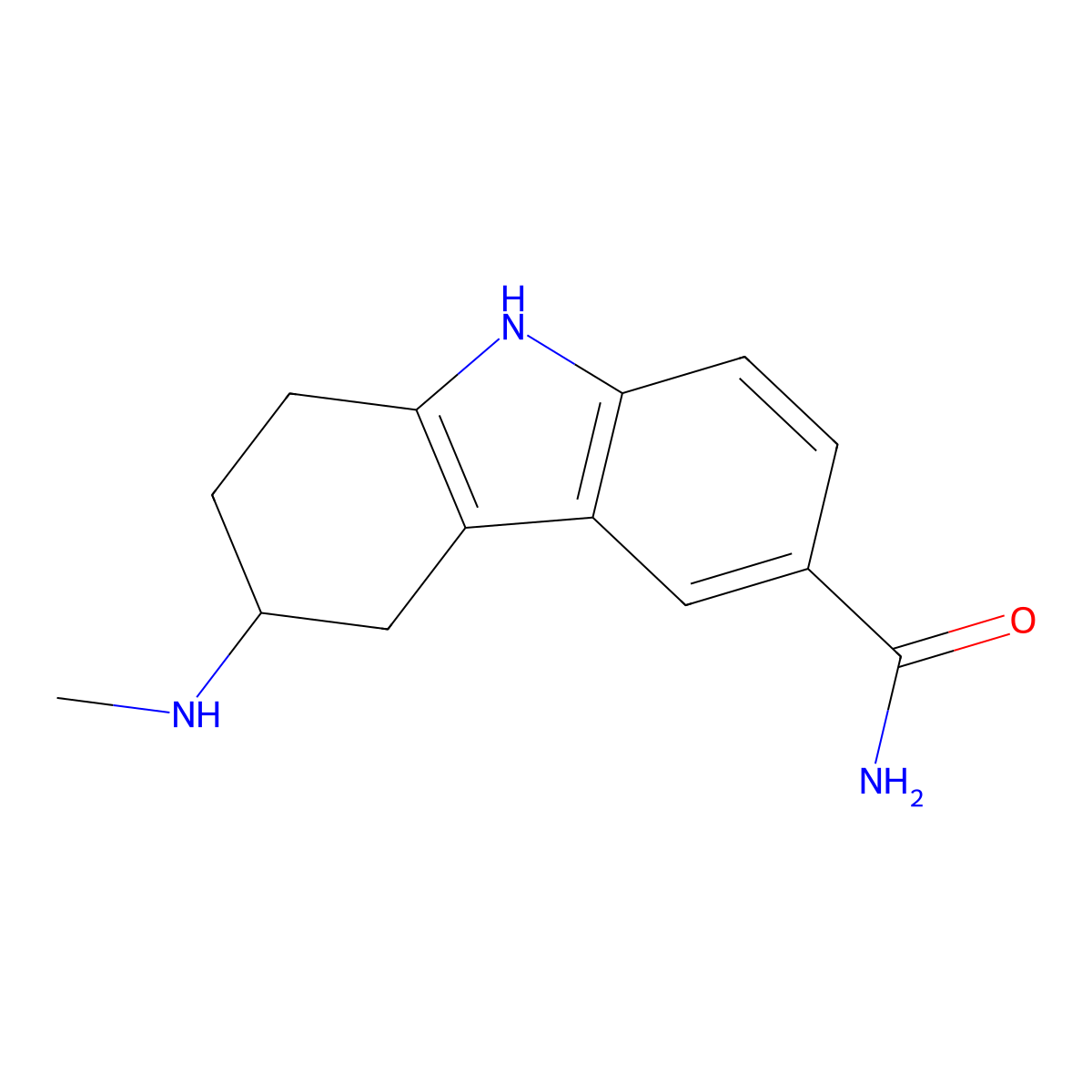 Frovatriptan molecular structure, CAS 158747-02-5