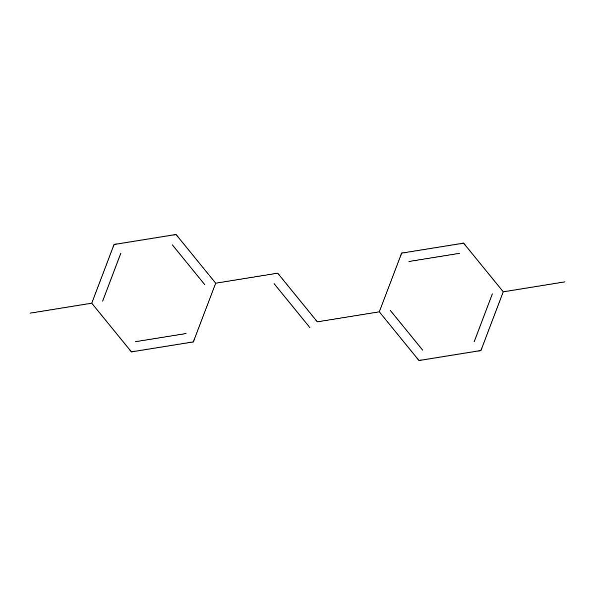 4,4'-Dimethylstilbene molecular structure, CAS 1588-49-4