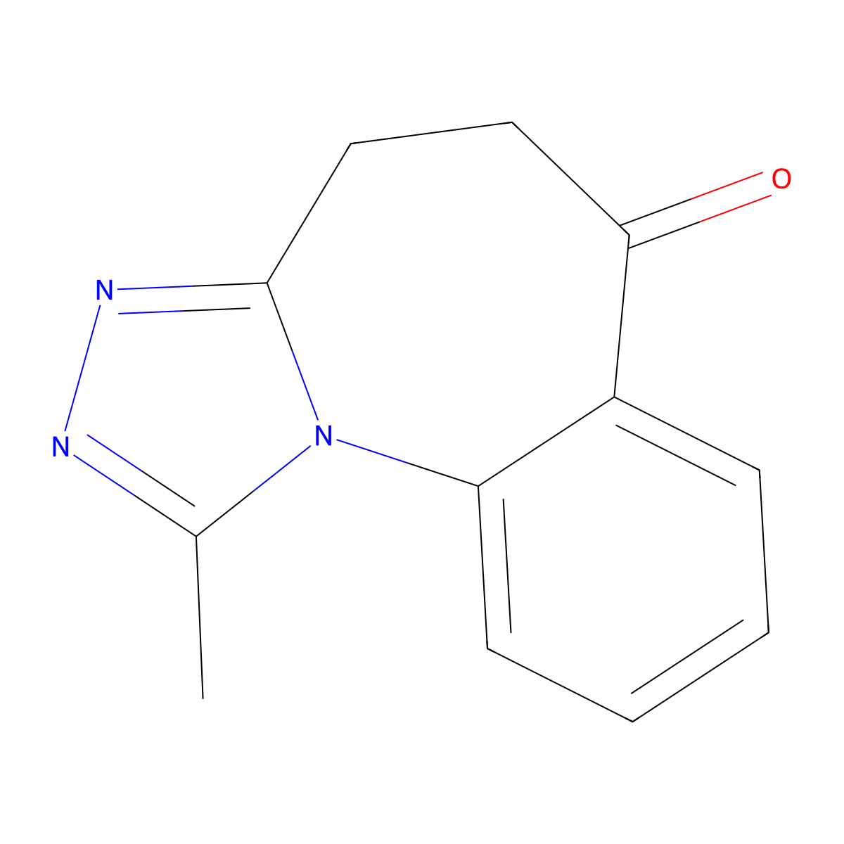 1-Methyl-4H-benzo[f][1,2,4]triazolo[4,3-a]azepin-6(5H)-one molecular structure, CAS 1588522-05-7